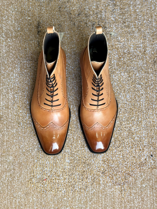 Cognac Balmorals