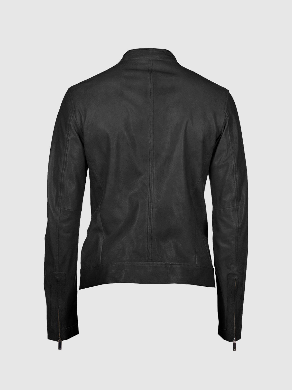 Rogue Men's Black Leather Jacket