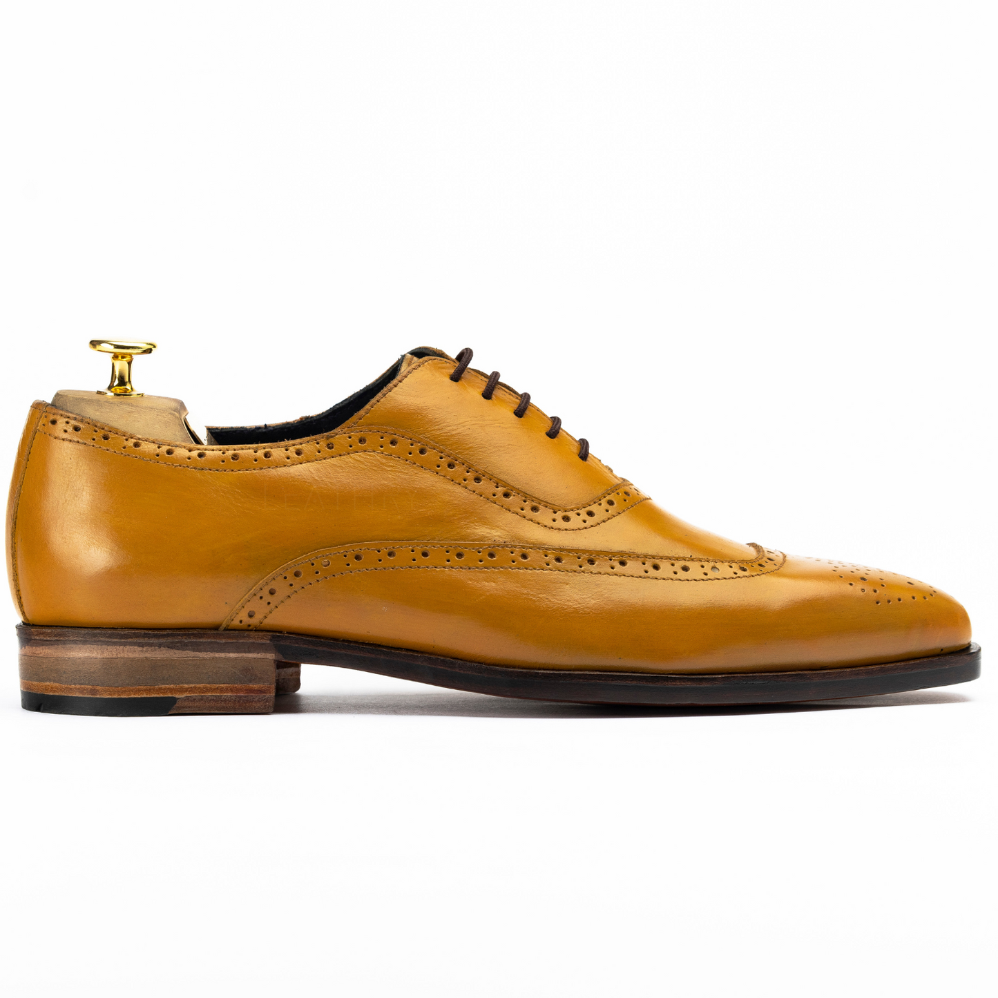 The Allis | Brogue Square Toe Oxford Shoes