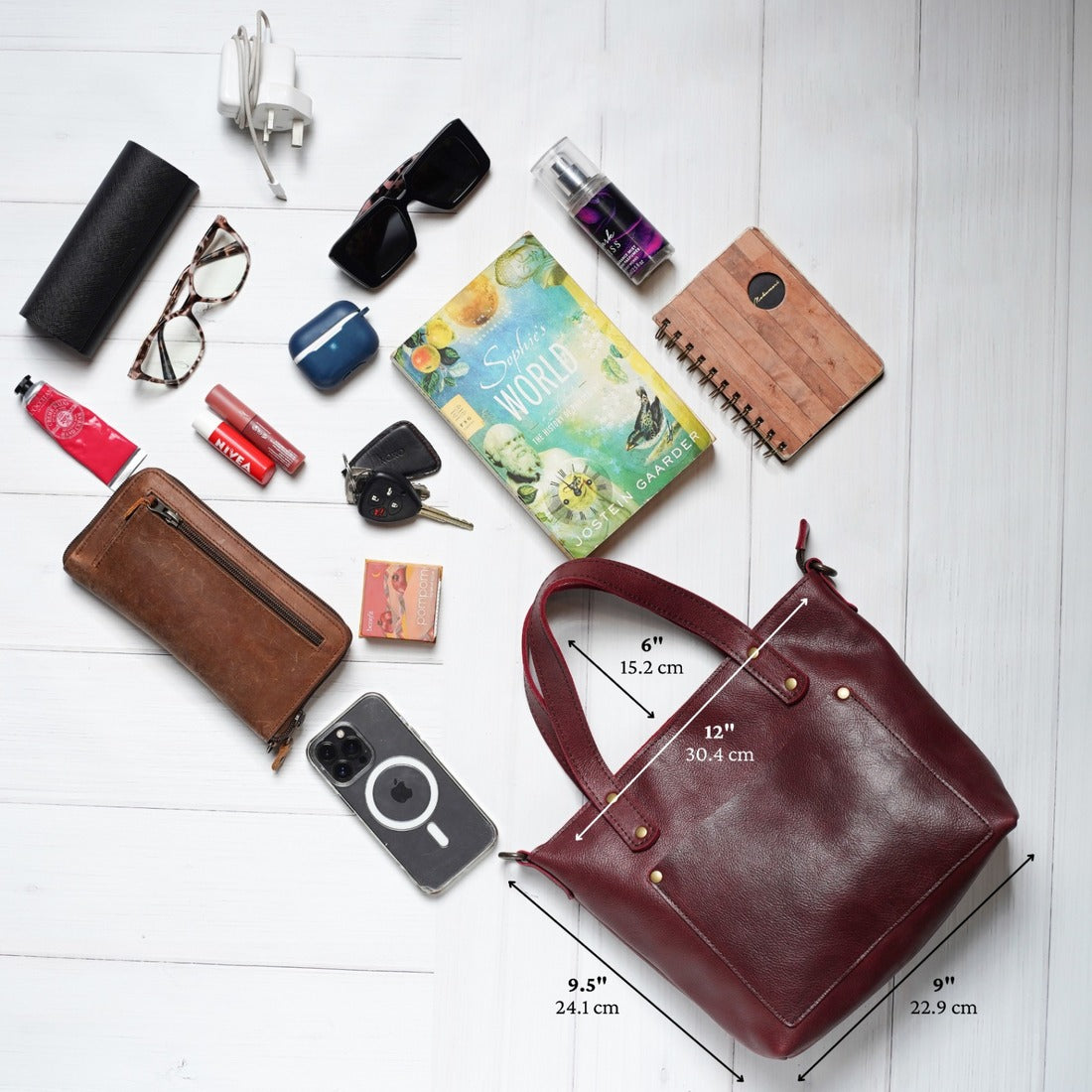 Central Black Mini Tote