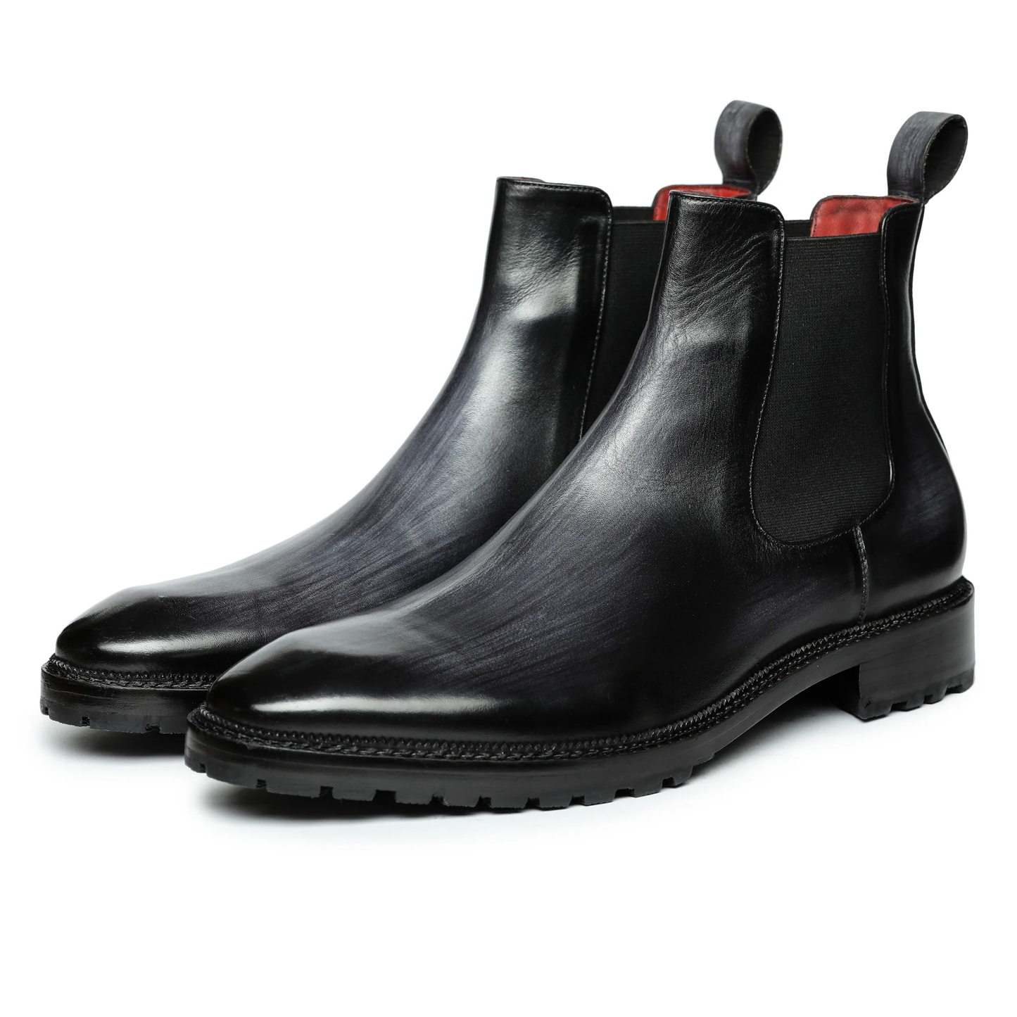 Mens Chelsea Boots Grey