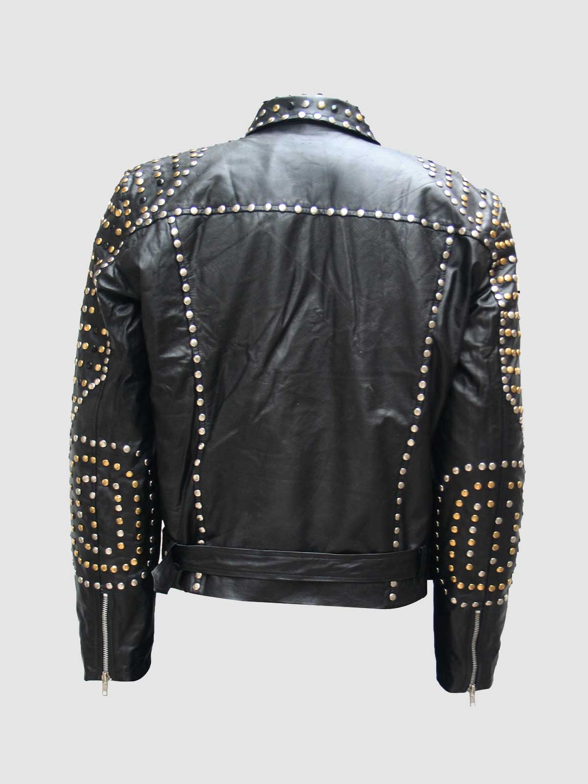 Leather Jacket With Studs