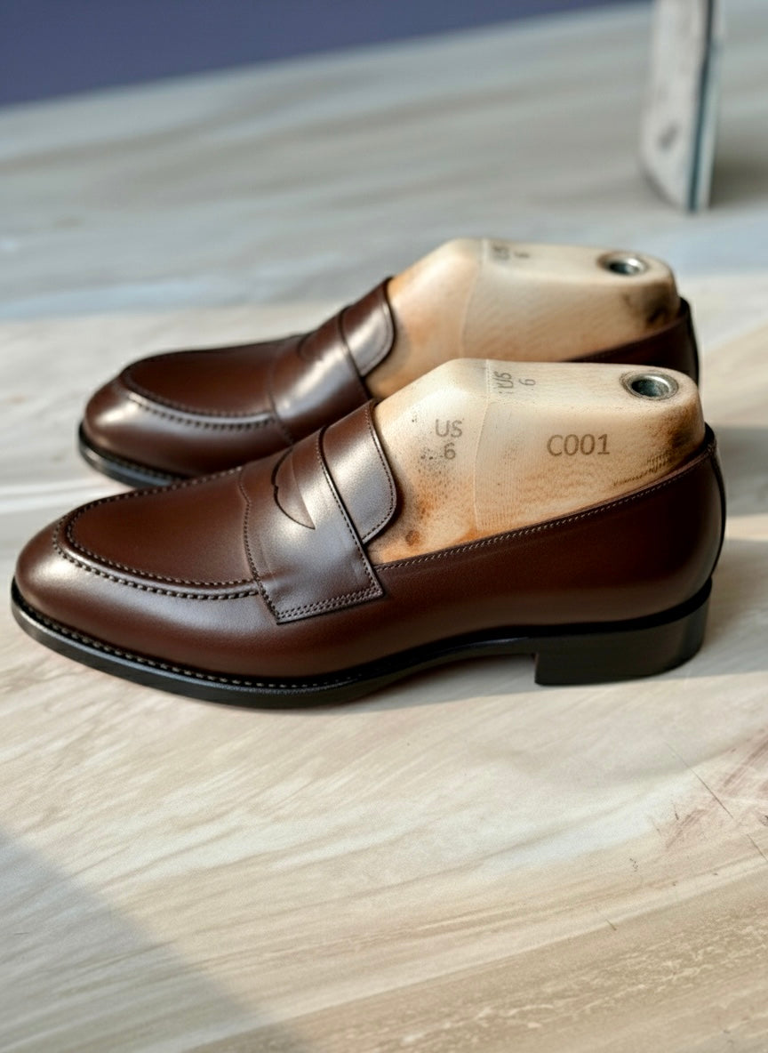 Dark Brown Penny Loafers
