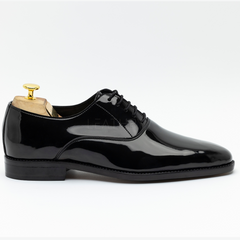The Ulwin | Black Patent Dress Shoes