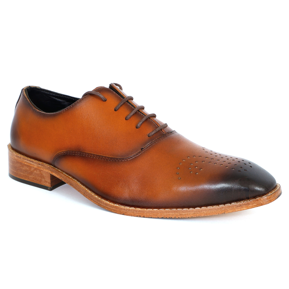 The Liron | Tan Toned Men Oxford