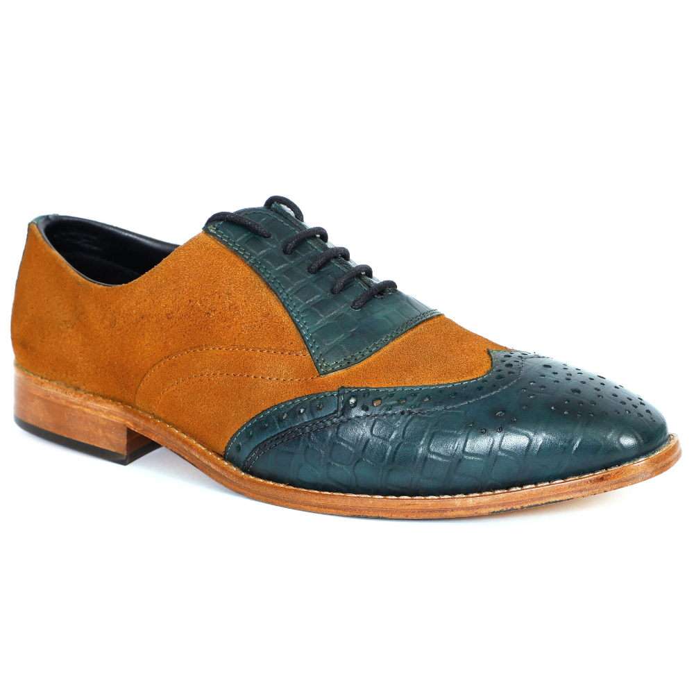 The Urlo | 2 Tone Brogue Wingtip Spectator Shoes