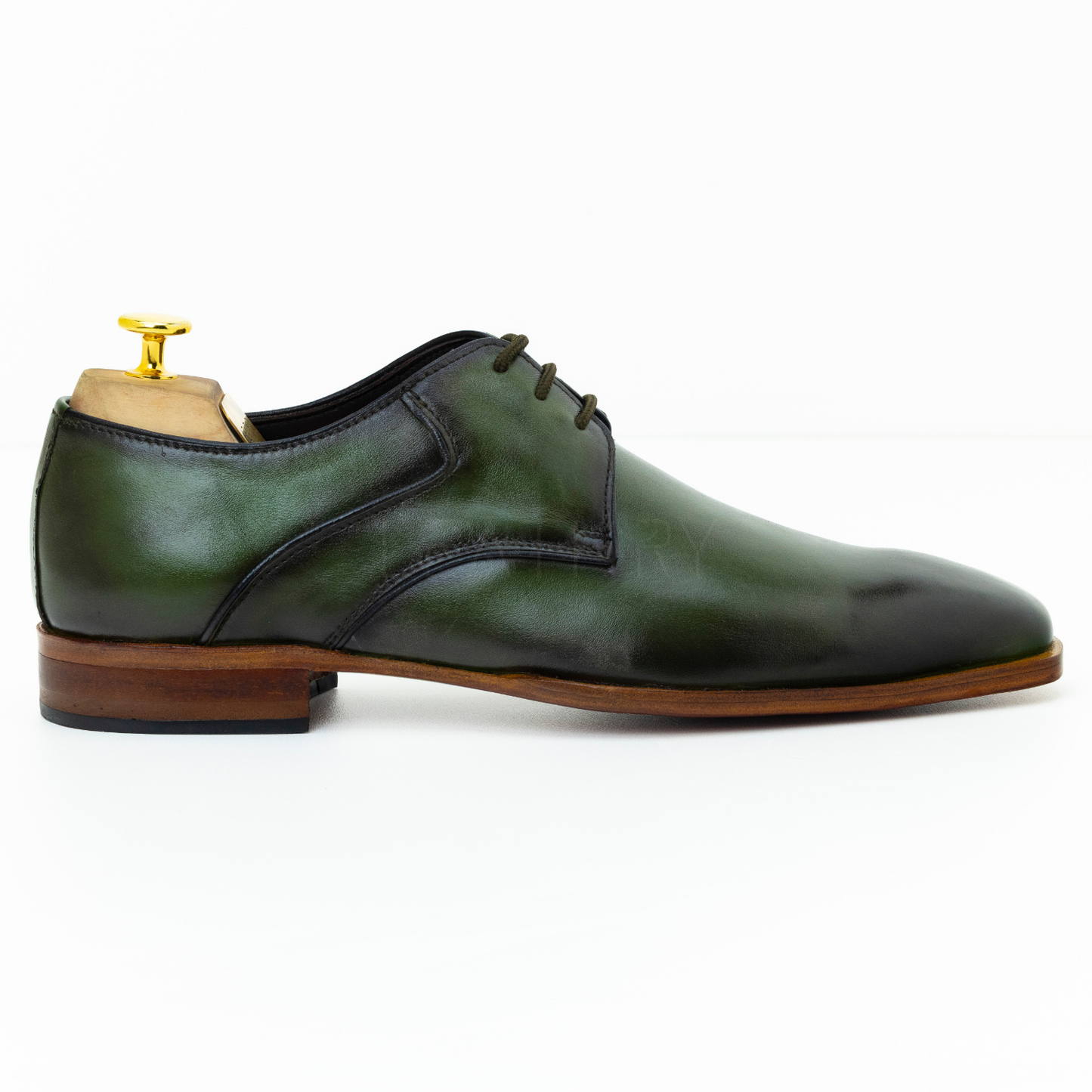 The Yardin | Green Doubly Dye Patina Derby
