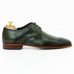 The Yardin | Green Doubly Dye Patina Derby