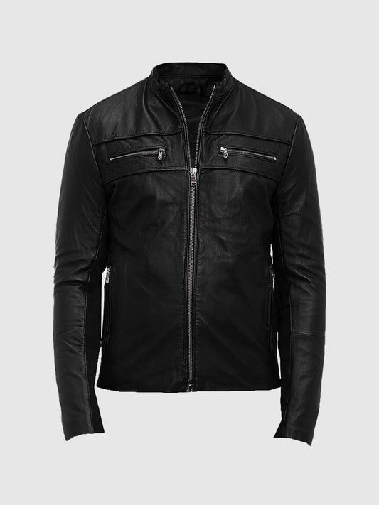 Raven Strike Men's Biker Jacket