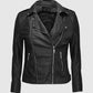 Luxe Rider Women's Black Jacket