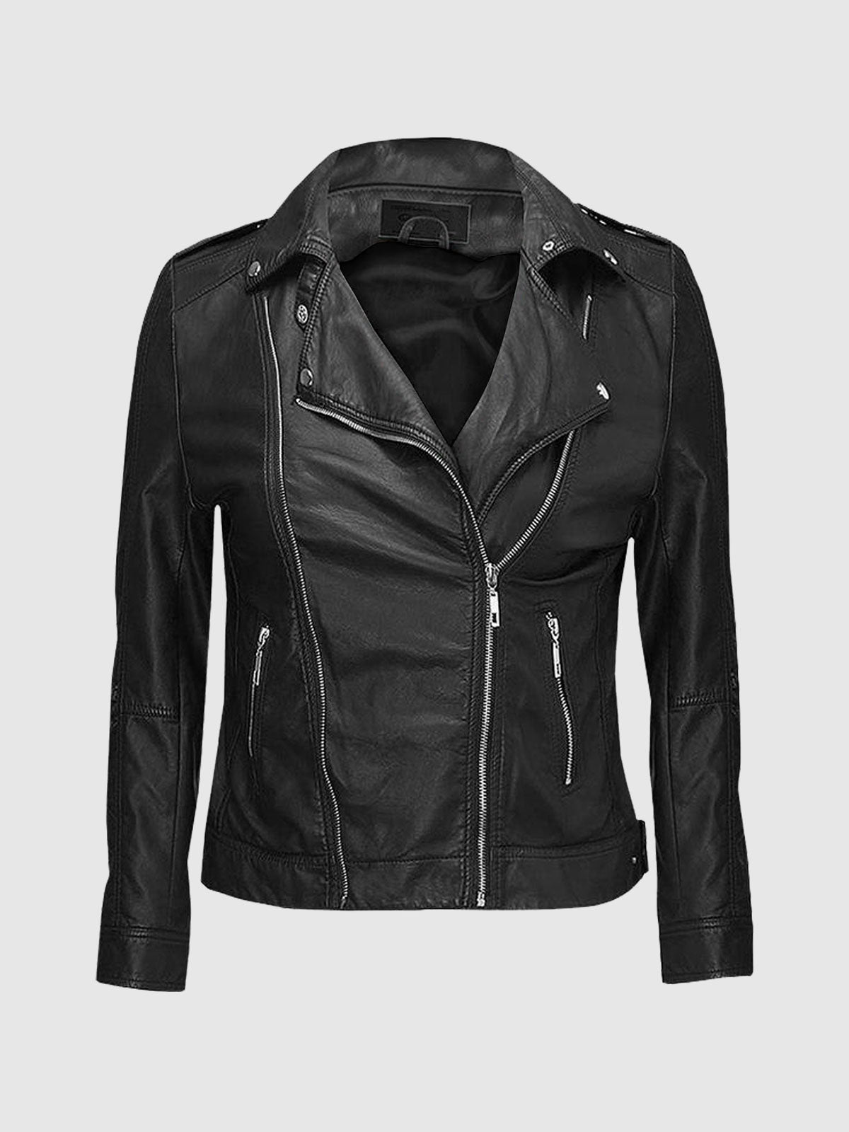 Luxe Rider Women's Black Jacket