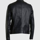Sleek Rider Men's Black Jacket