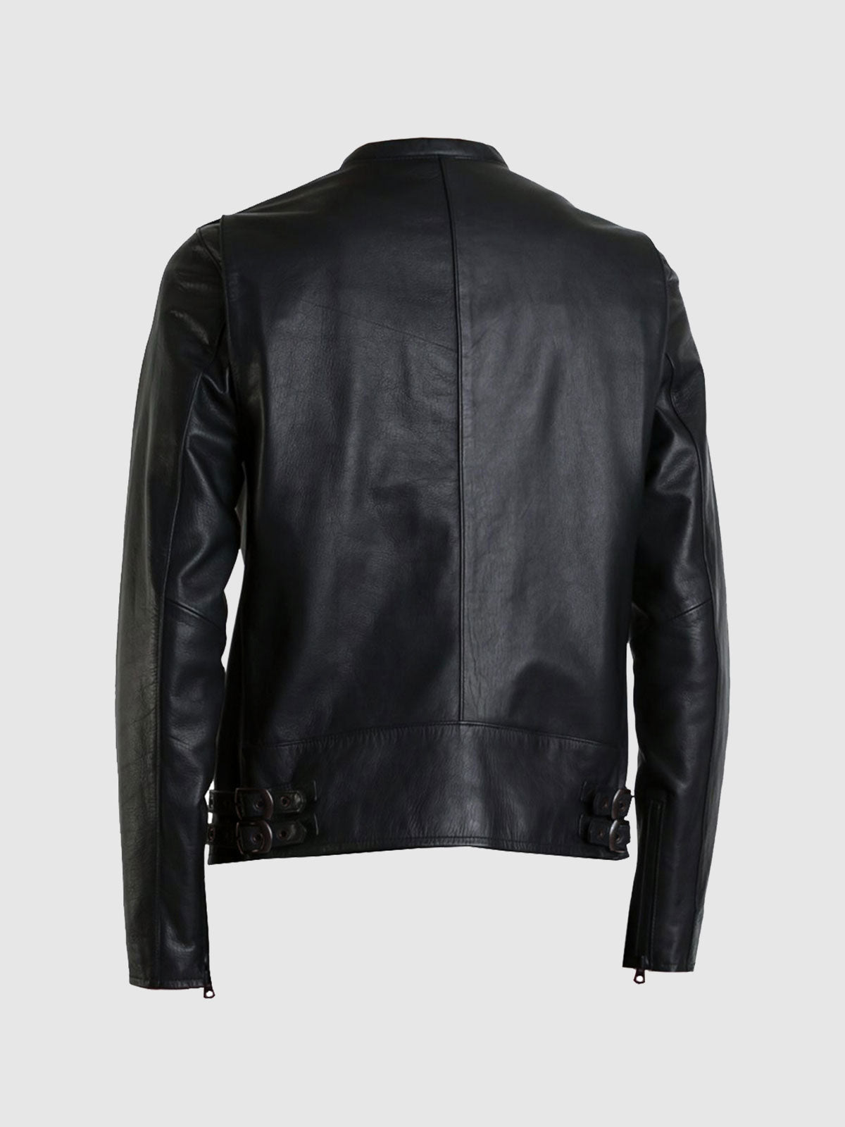 Sleek Rider Men's Black Jacket