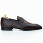 The Ellis | Two Tone Brown Loafers