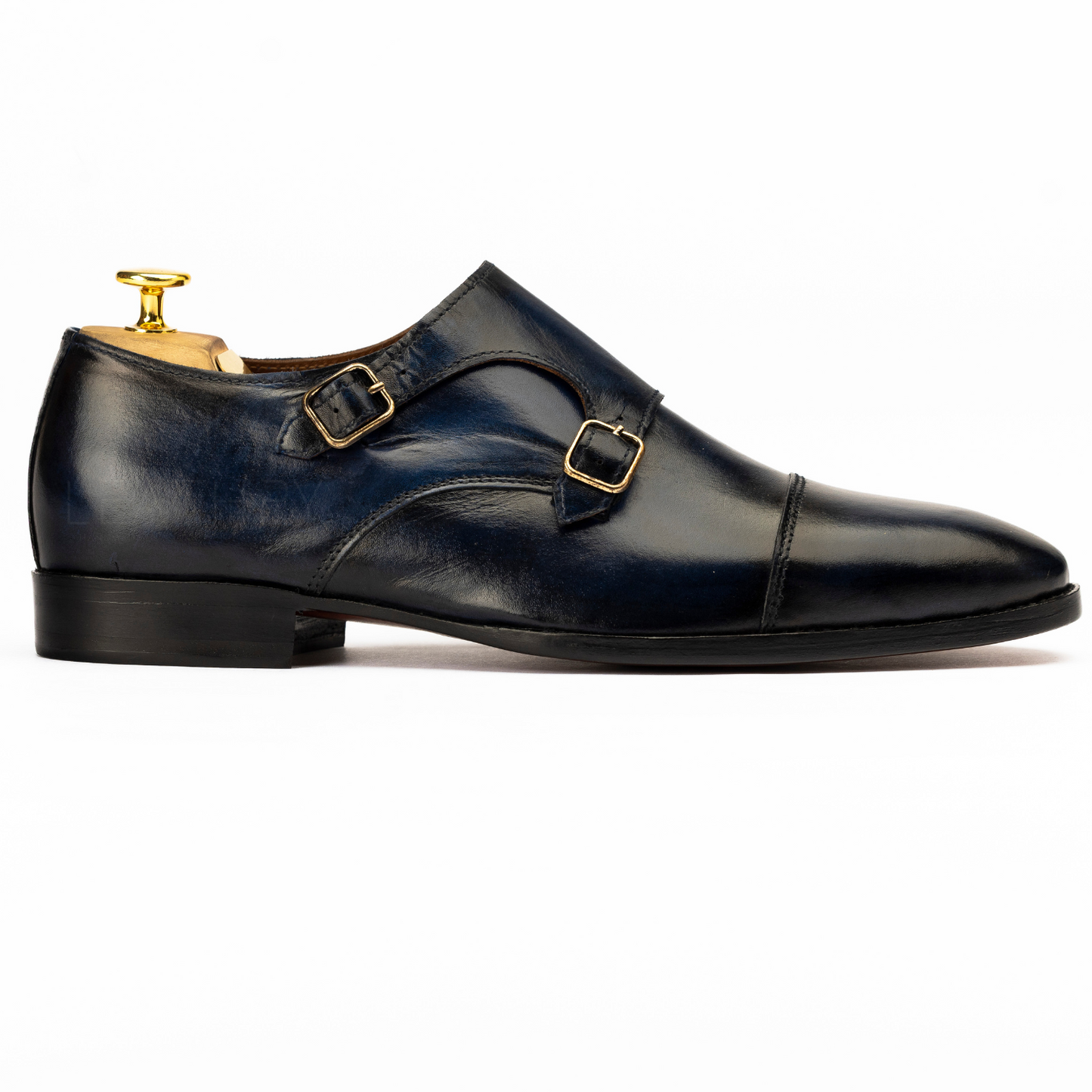 The Yerik | Cap Toe Double Monk Strap