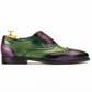 The Bowen | Purple & Green Blend Wingtip Oxfords