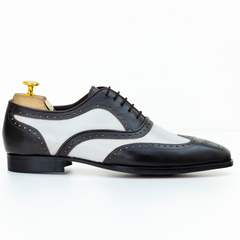 The Claremont | Dual Tone Brogue Wingtip Oxfords