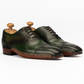 The Nesbit | Green Patina Oxford