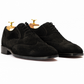 The Ford | Black Suede Brogue Oxford Shoes