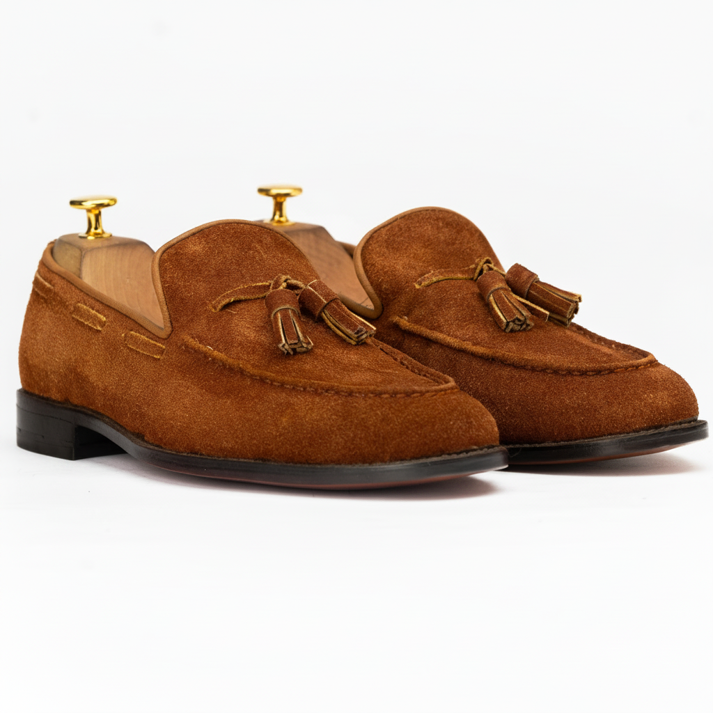 The Farron | Suede Tassel Loafer