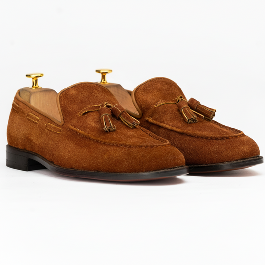 The Farron | Suede Tassel Loafer