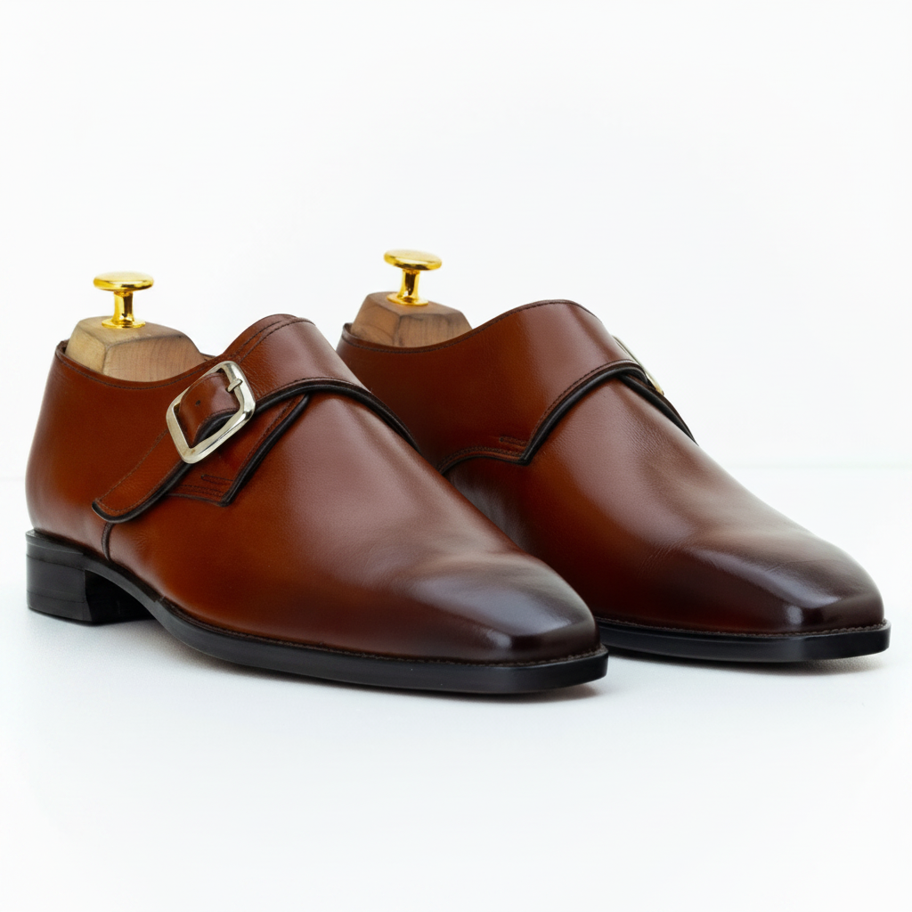 The Archer | Brown Patina Buckle