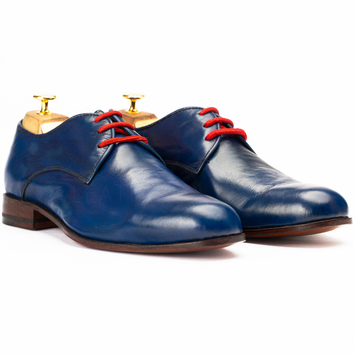 The Umber | Handpainted Lace Up Derby
