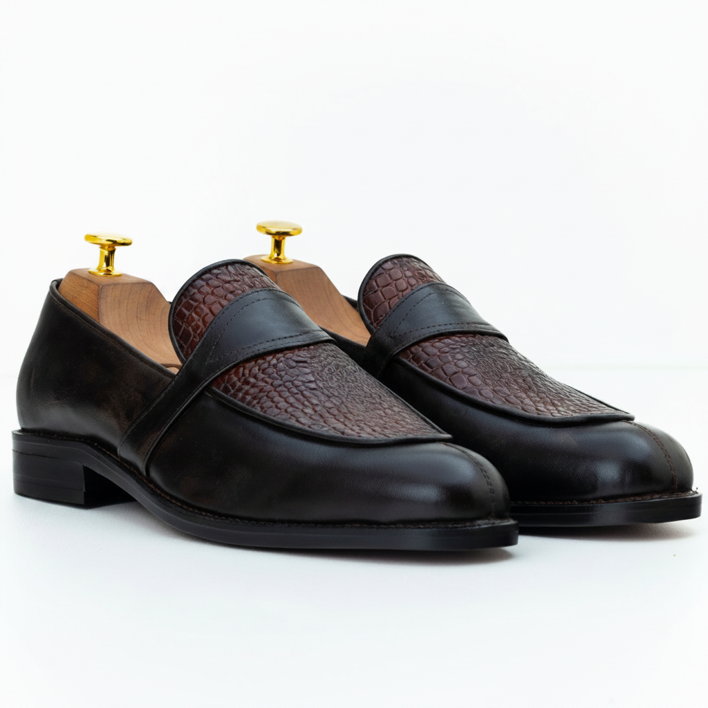 The Marston | Brown Penny Loafers