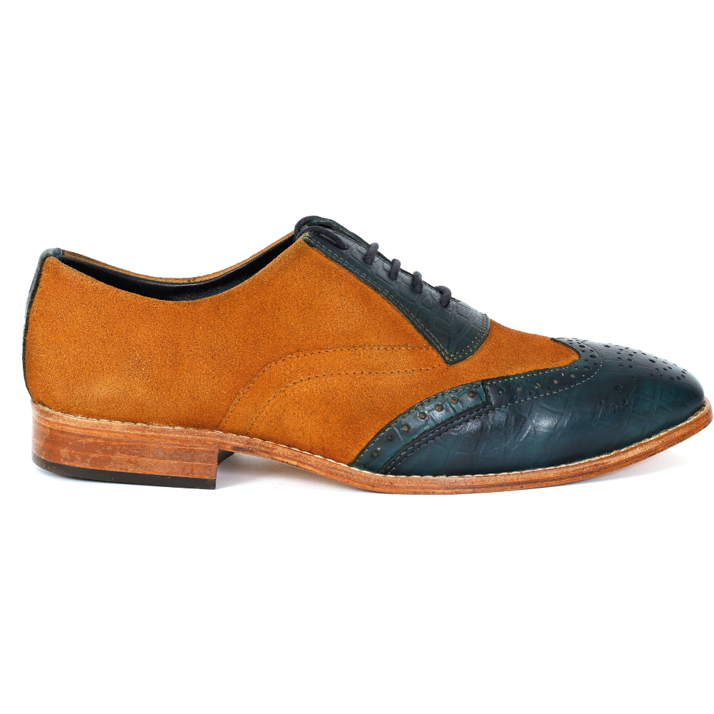 The Urlo | 2 Tone Brogue Wingtip Spectator Shoes