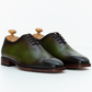 The Ewan | Green Patina Whole Cut Oxford