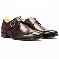 The Darien | Purple Patina Monk Strap