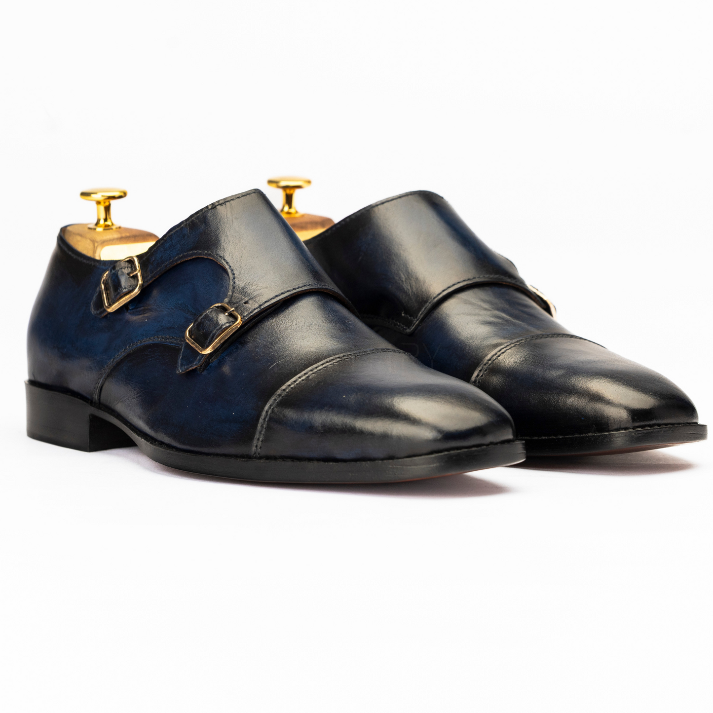 The Yerik | Cap Toe Double Monk Strap