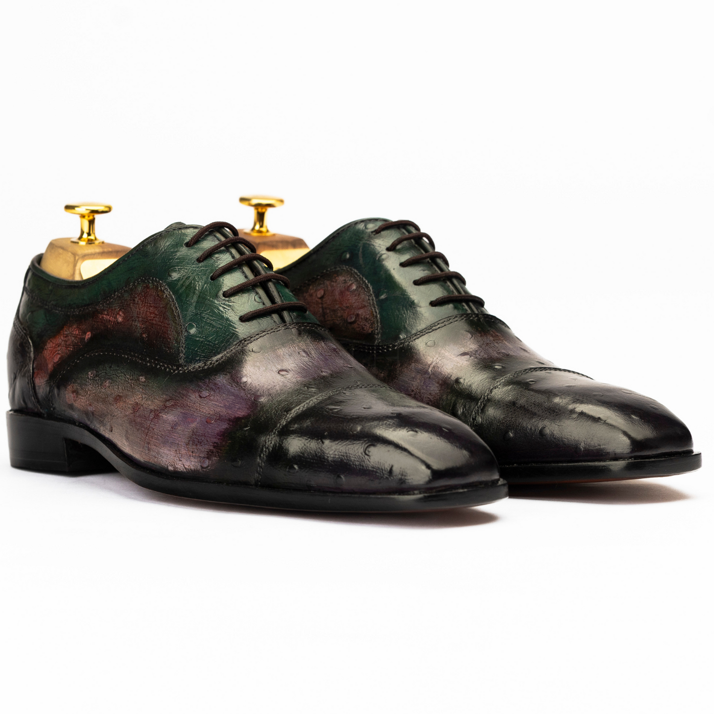 The Jessop | Ostrich Captoe Oxford
