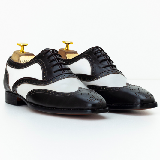 The Claremont | Dual Tone Brogue Wingtip Oxfords