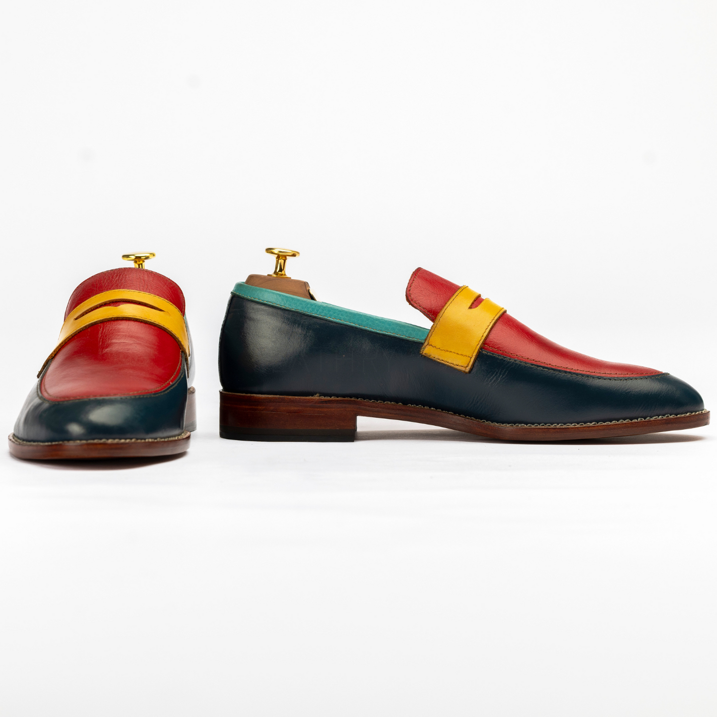 The Maddox | Multi Coloured Penny Loafers