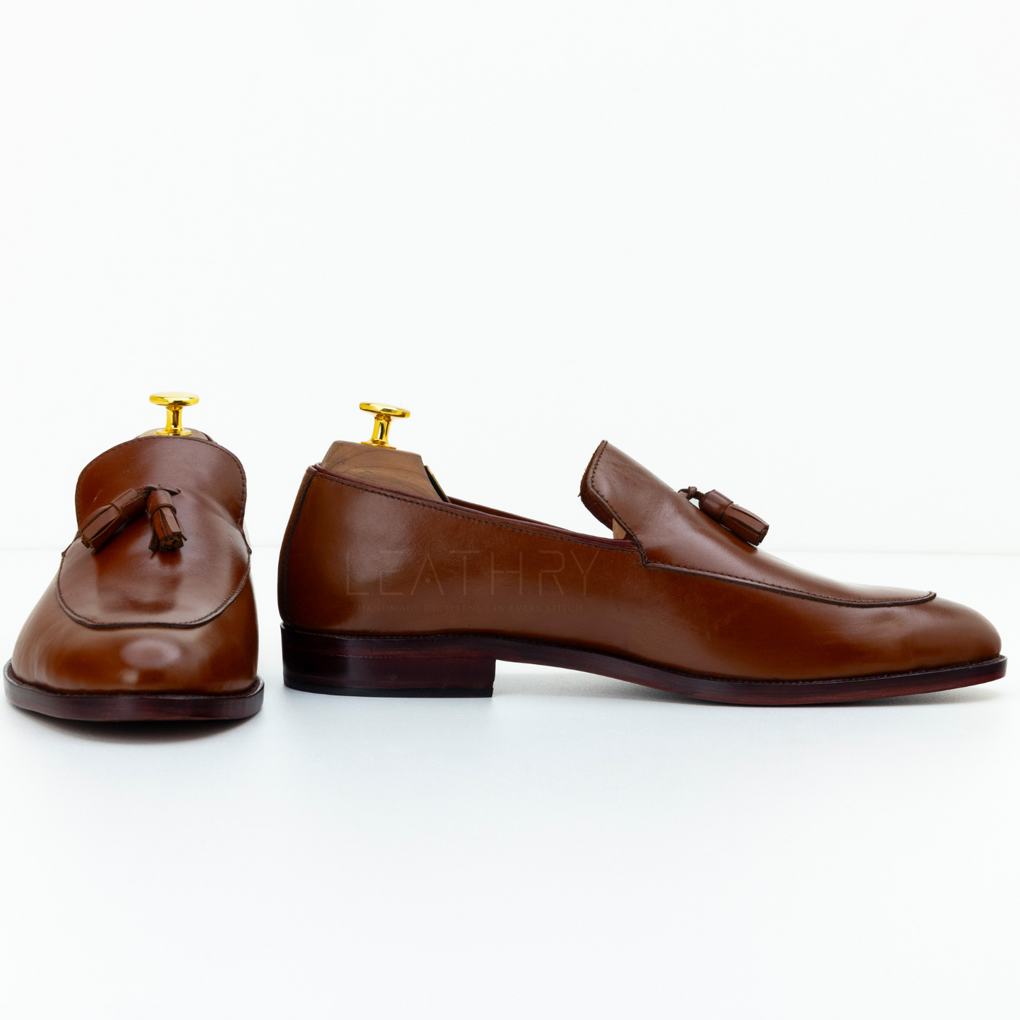 The Ives | Brown Tassel Loafer