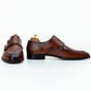 The Ansel | Brown Leather Double Monk Strap
