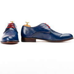 The Umber | Handpainted Lace Up Derby