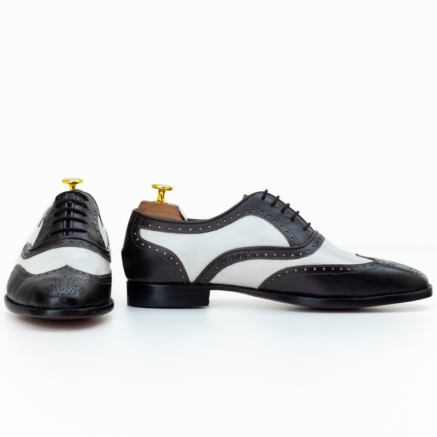The Claremont | Dual Tone Brogue Wingtip Oxfords
