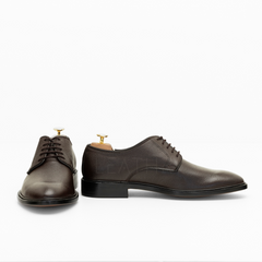 The Dryden | Pebbled Calfskin Derby