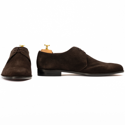 The Brinley | Brown Suede Derby