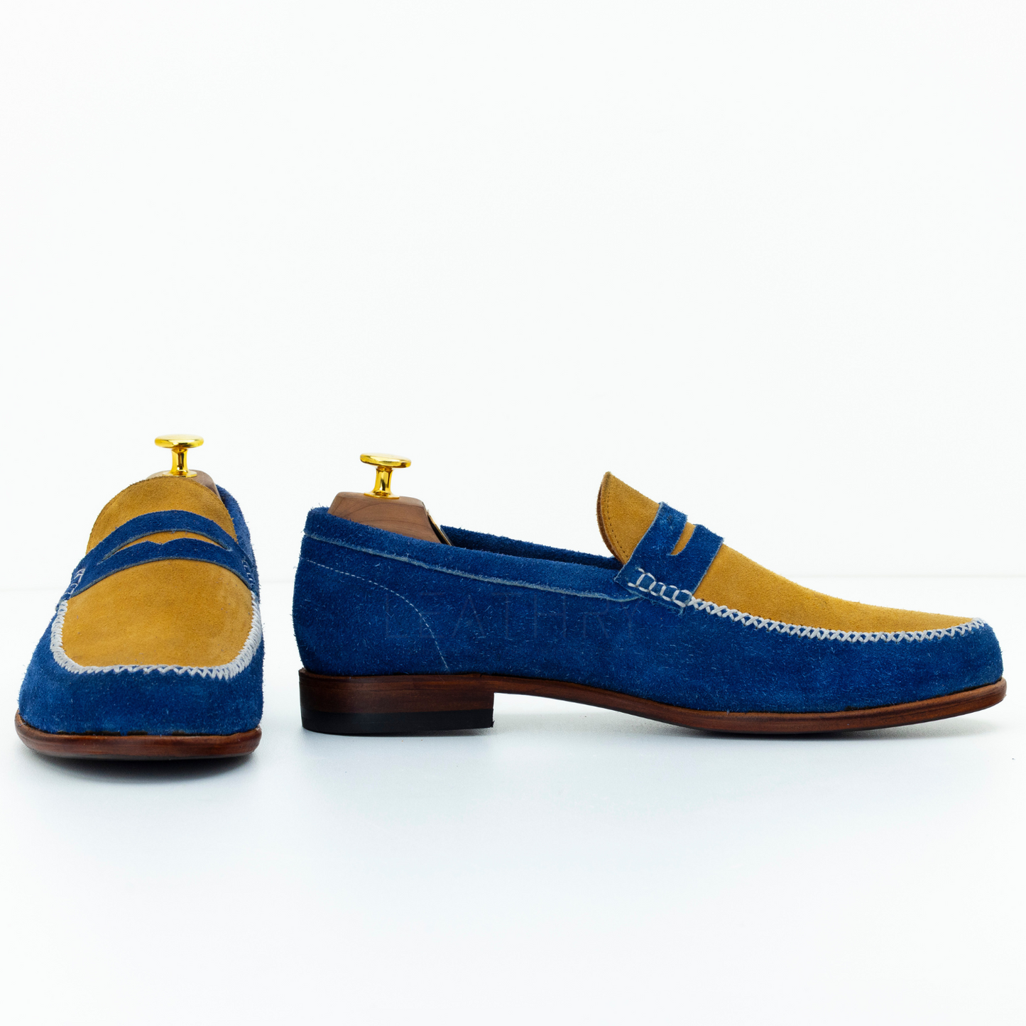 The Abbott | Suede Penny Loafers