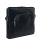 Tech Leather Laptop Sleeve - Black