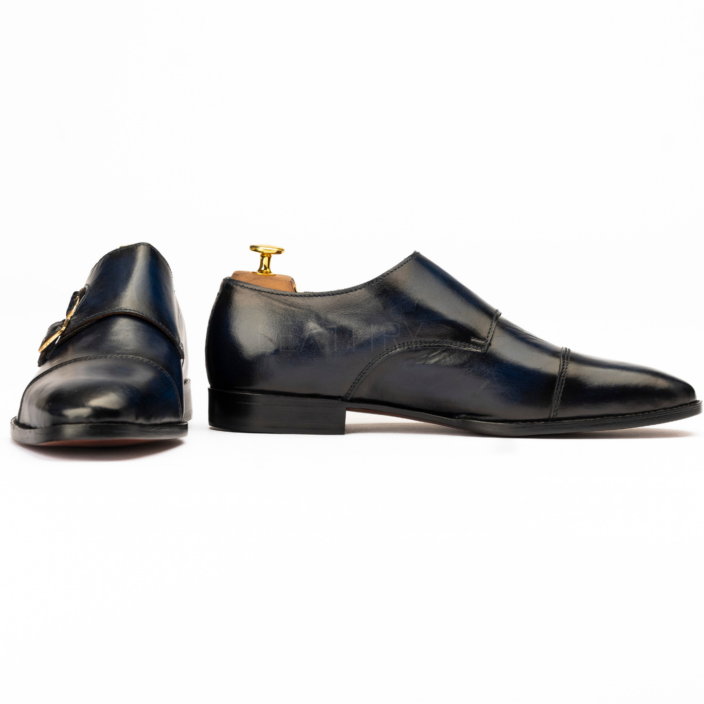 The Yerik | Cap Toe Double Monk Strap