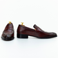 The Camden | Burgundy Leather Penny Loafers
