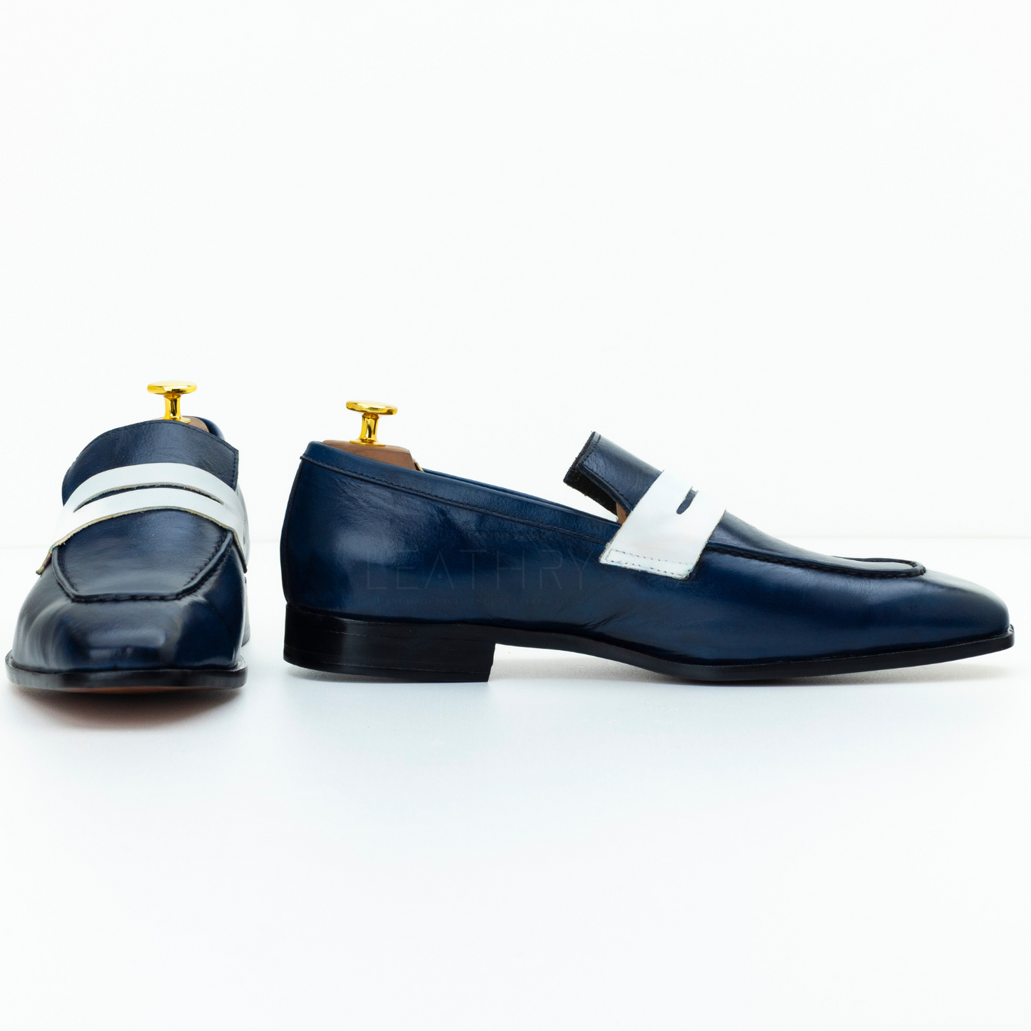 The Sloane | Formal Navy Loafer
