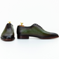 The Ewan | Green Patina Whole Cut Oxford