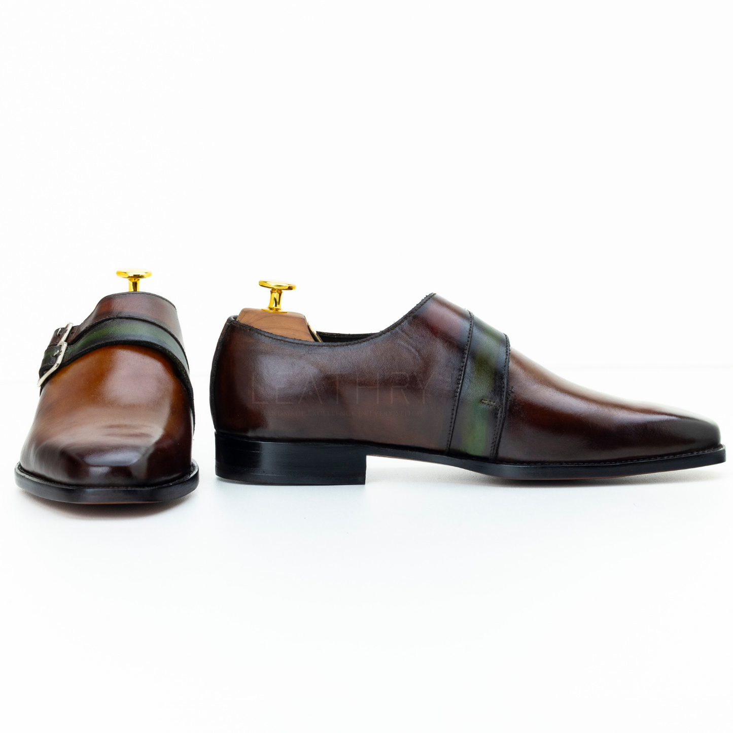 The Hayes | Double Monk Strap Shoes