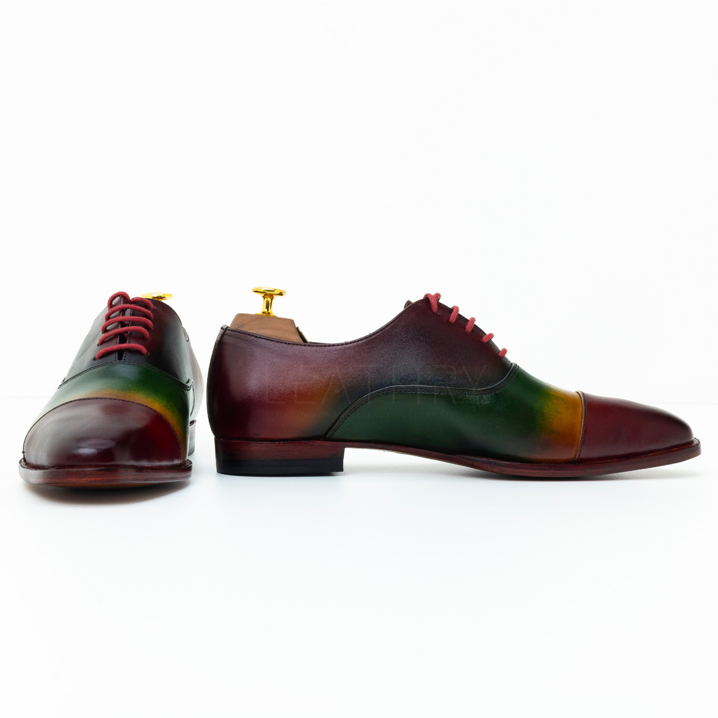 The Irwin | Multicolor Captoe Oxford