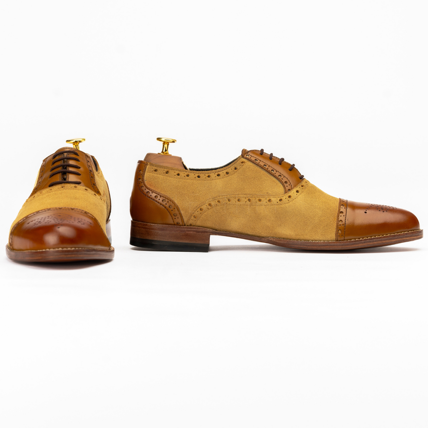The Bellamy | Dual Tone Suede Leather